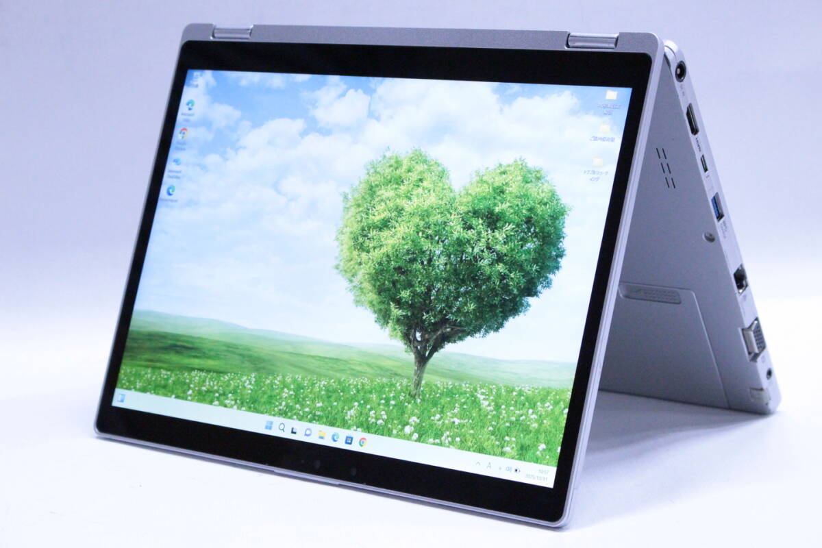 即配 累積時間少 薄型軽量タブレットPC 10世代Corei5 Let's note CF-QV9RDAVS i5-10310U 8G SSD256G 12.0WQXGA+ Win11リカバリ BBA評価拍卖