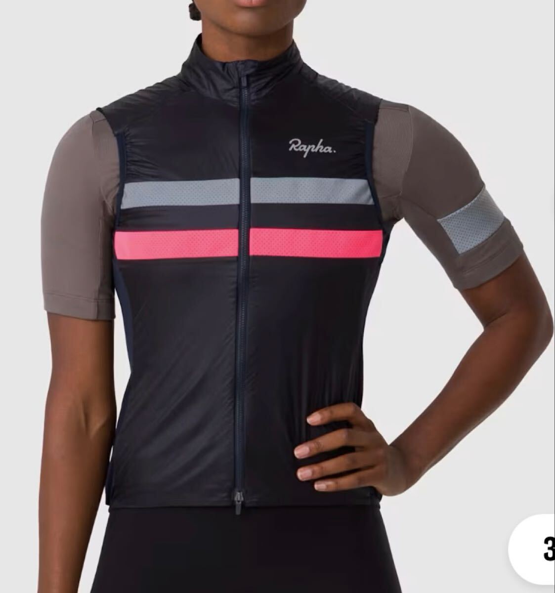 直営店購入 Rapha ラファ ウィメンズ インサレーティッドジレ サイクリングジャージ サイズXS拍卖