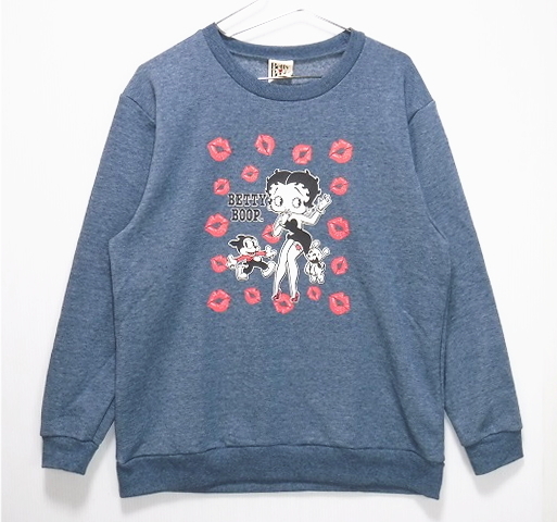 即決■★Betty Boop /ベティ・ブープ★■トレーナー:SIZE=LL拍卖