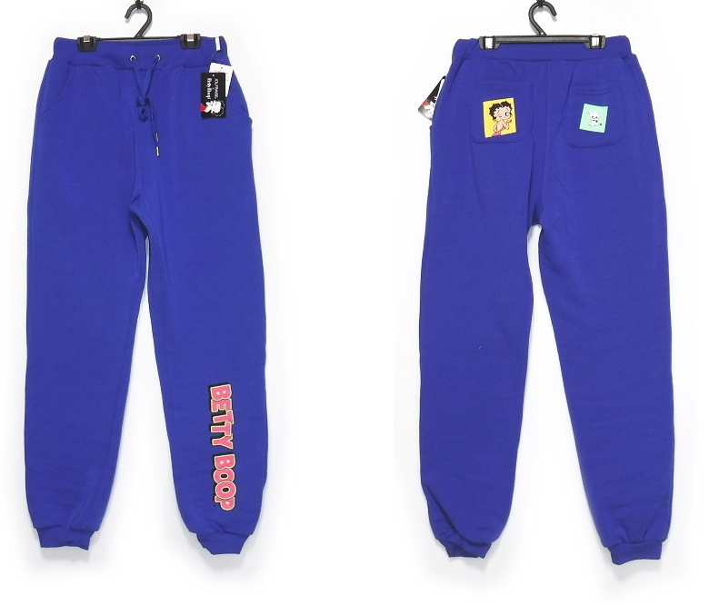 即決■★BETTY BOOP × JOLFRAISE★■スウェットパンツ:SIZE=M拍卖