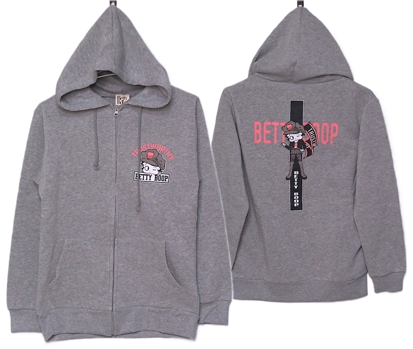 即決■★Betty Boop /ベティ・ブープ★■パーカー:SIZE=レディース L拍卖
