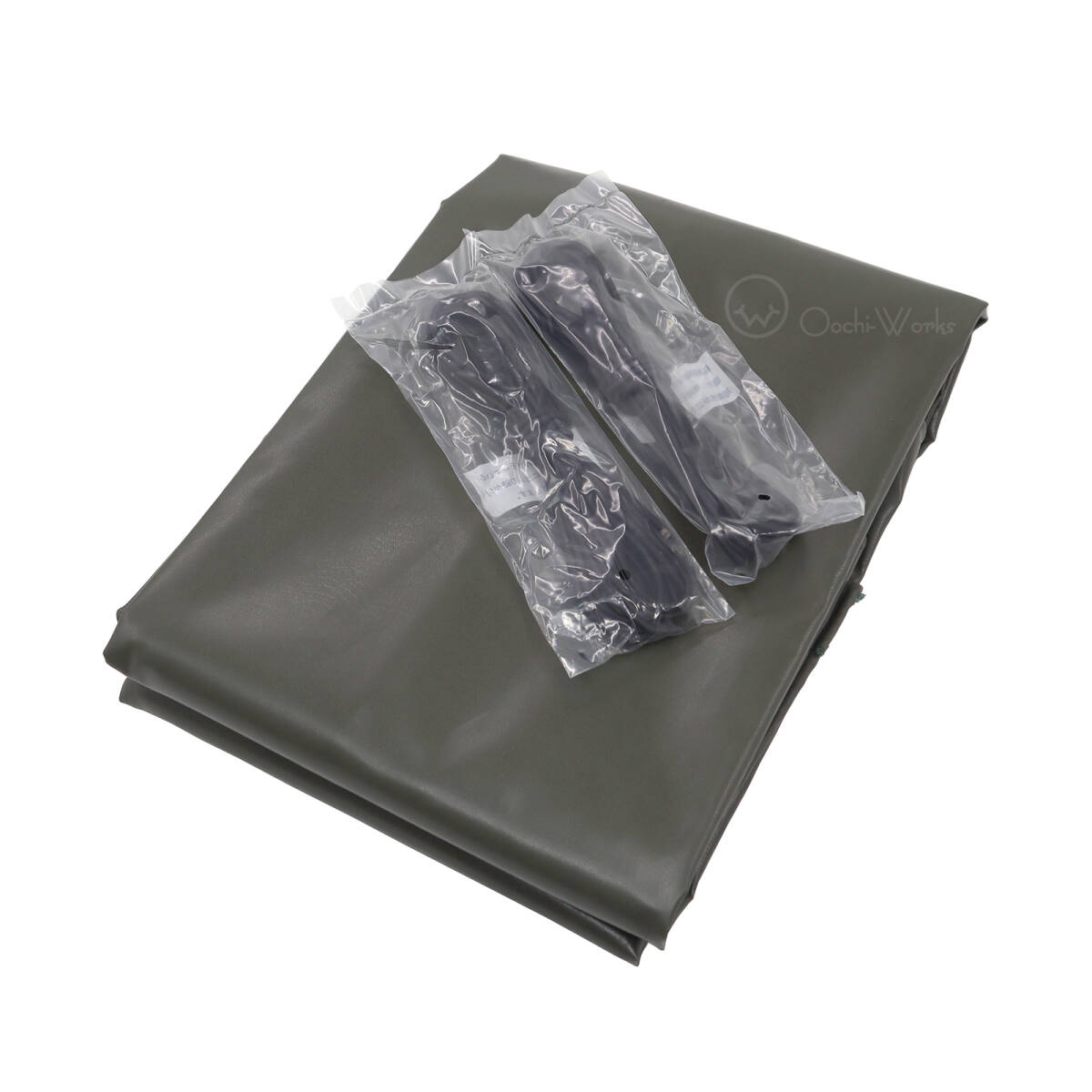 大人気! トラックシート OD 1号 1.9m×2.1m 国防色 軽トラック用 エステル帆布 軽トラシート 荷台シート ☆本州四国九州送料無料☆拍卖