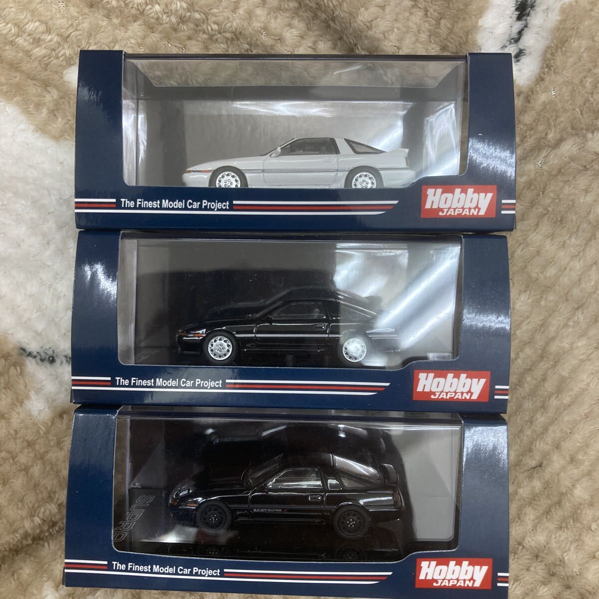 Hobby japan 1/64 トヨタ スープラA70 3.0GTターボリミテッド 3台セット拍卖