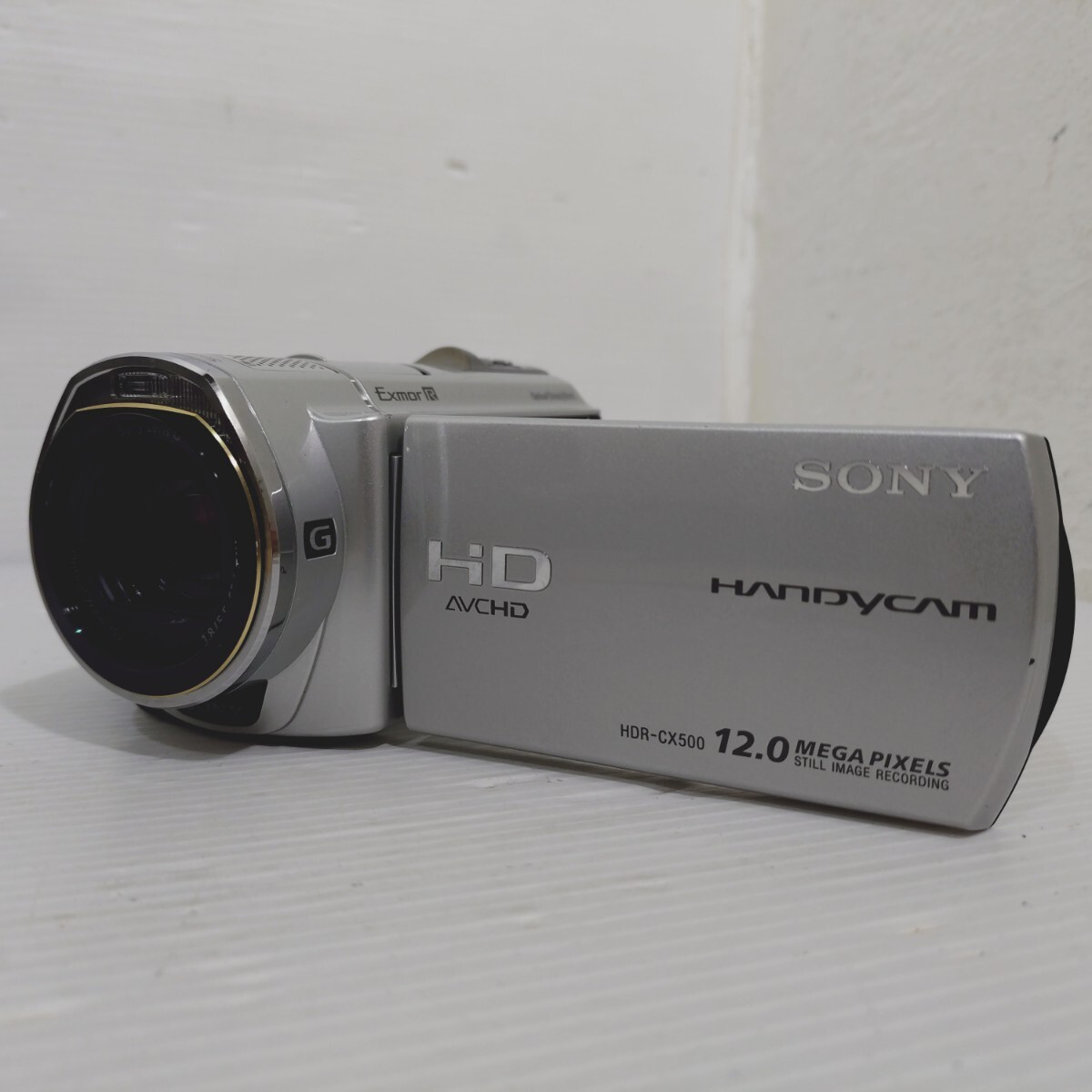 【動作確認OK】SONY Handycam HDR-CX500V 09年バッテリー、充電器付き拍卖