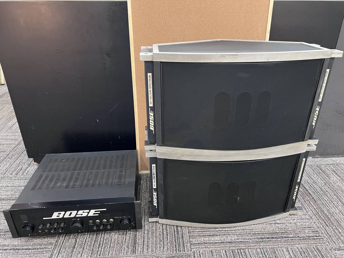 【現状】BOSE 4702-II プリメインアンプ 901-SS スピーカー セット拍卖