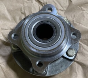 新品未使用 純正 三菱 ミツビシ ランサーエボリューション 8 CT9A フロント ホイール ハブ 左右共通 サスペンション 足回り B0886-1拍卖