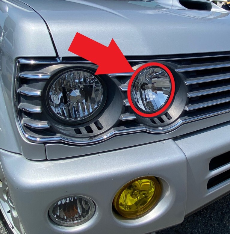 新品未使用 純正 三菱 ミツビシ パジェロミニ H53 H58 リンクス ヘッドライト ヘッドランプ インナー 左右共通 フロント B0807-1拍卖