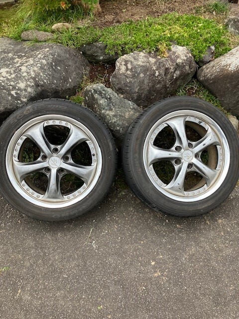 ワーク(work)VS(2本セット) 17インチ 7.5JJ×5h 114.3 +54 ジャンク 売り切り拍卖