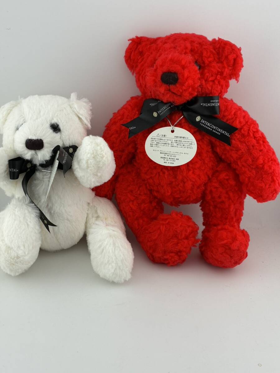 ★インターコンチネンタルホテル 限定 テディベアセット 熊ぬいぐるみ♪♪拍卖