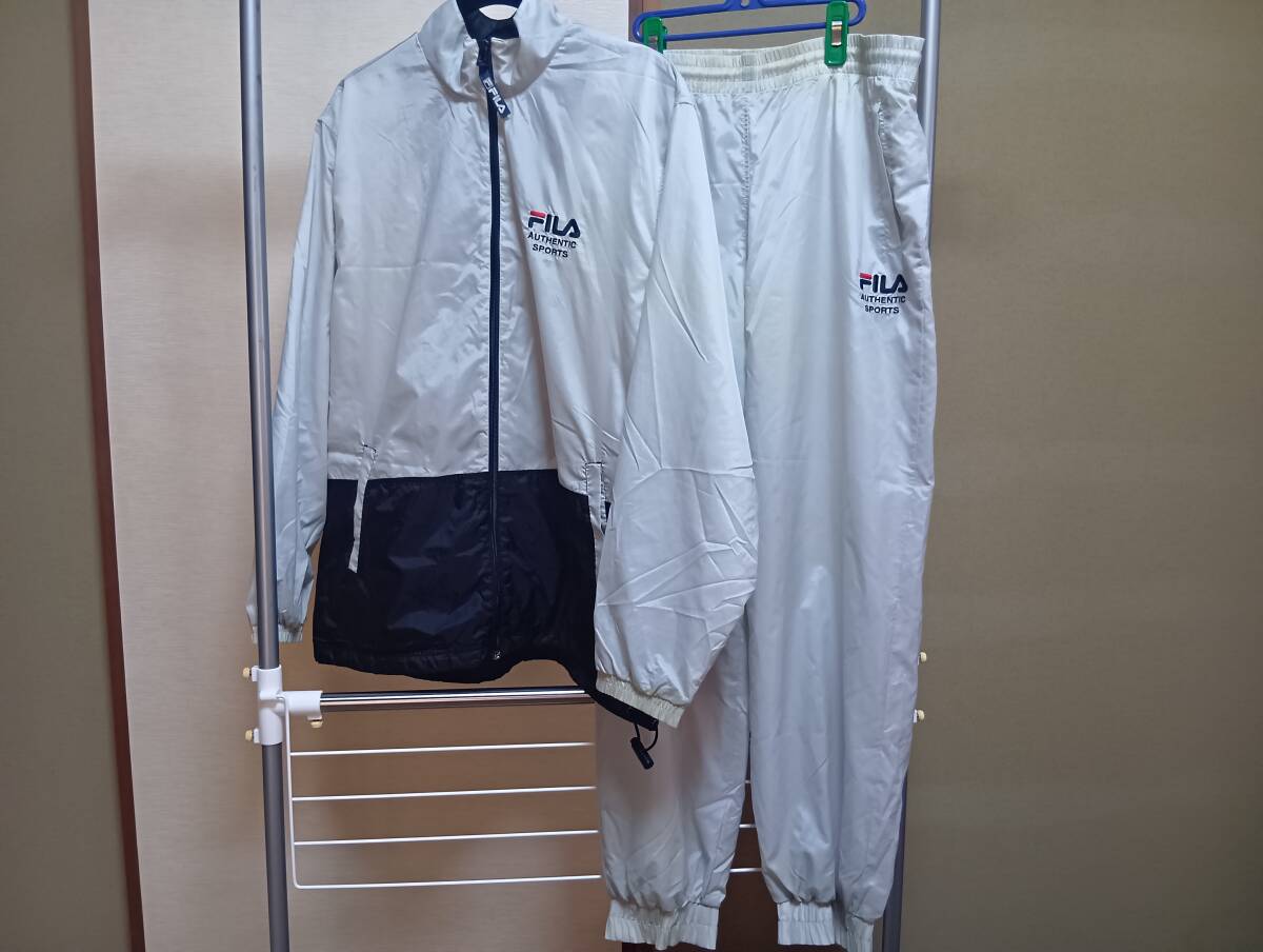 FILA フィラ ウィンドブレーカー 上下セット サイズL 拍卖