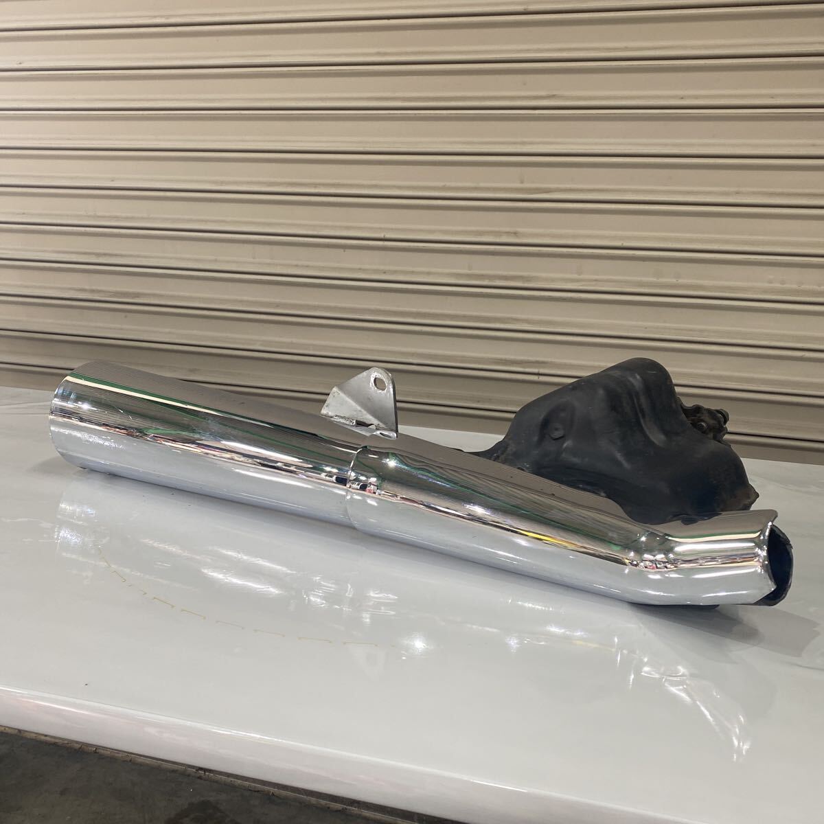 美品 ゼファー400 純正 ノーマル サイレンサー K357 マフラー ゼファーχ 拍卖