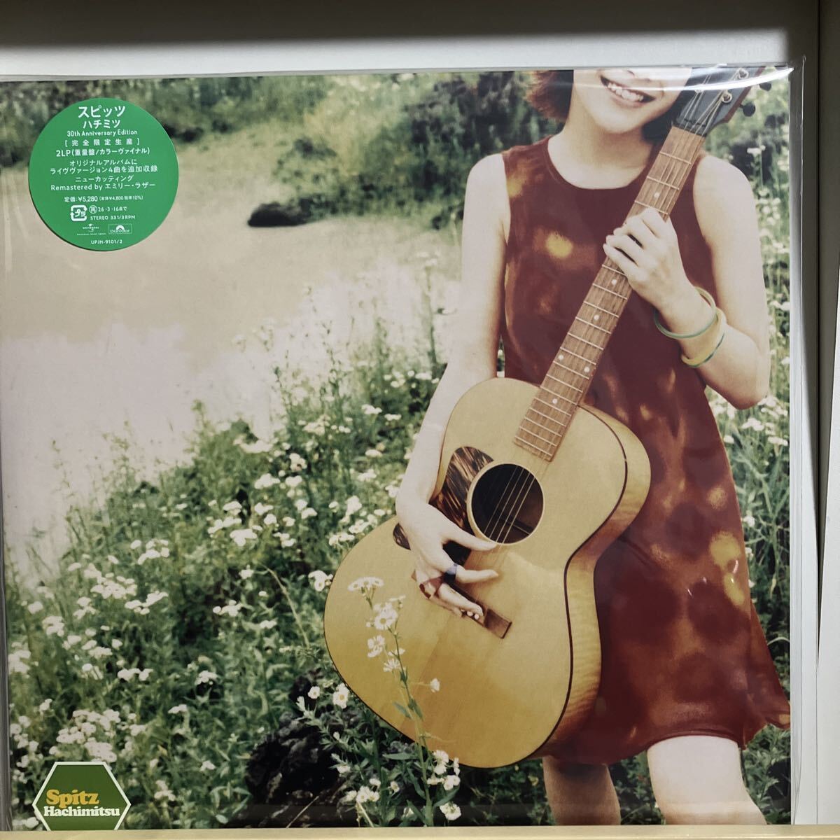 スピッツ ハチミツ アナログ 重量盤カラーヴァイナル 30th Anniversary Edition 完全限定生産 2LP 中古拍卖