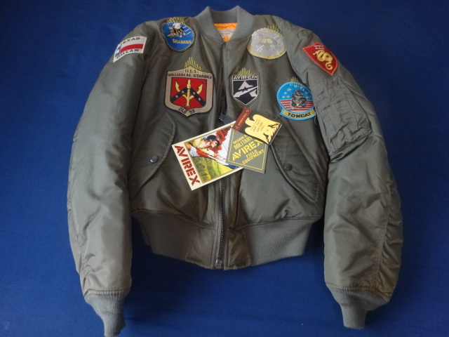 AVIREX アビレックス MA1 トップガン TOP GUN 1990年代 未使用拍卖