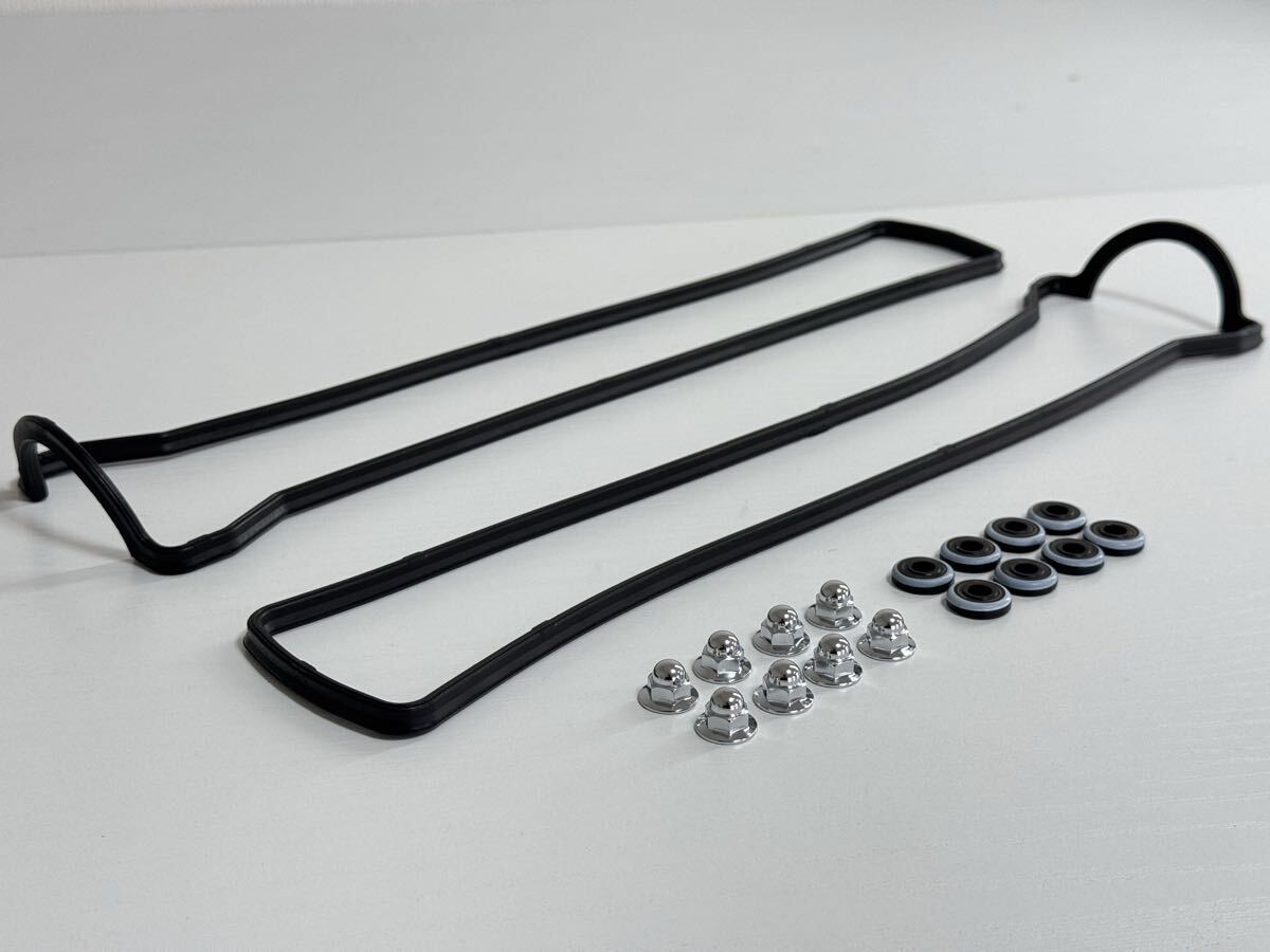 【トヨタ純正】 AE86 シリンダーヘッドカバー リフレッシュセット (ガスケット、キャップナット、シールワッシャー) 16バルブ用拍卖