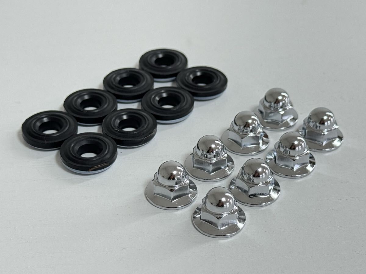 【トヨタ純正】 AE86 シリンダーヘッドカバー キャップナット シールワッシャー セット (16バルブ用)拍卖