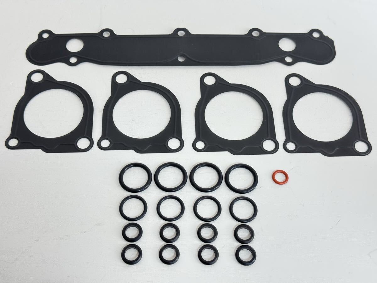 【トヨタ純正】 AE101 4連スロットル オーバーホール キット (スロットルボディガスケット、インジェクターOリング、レギュレータOリング)拍卖