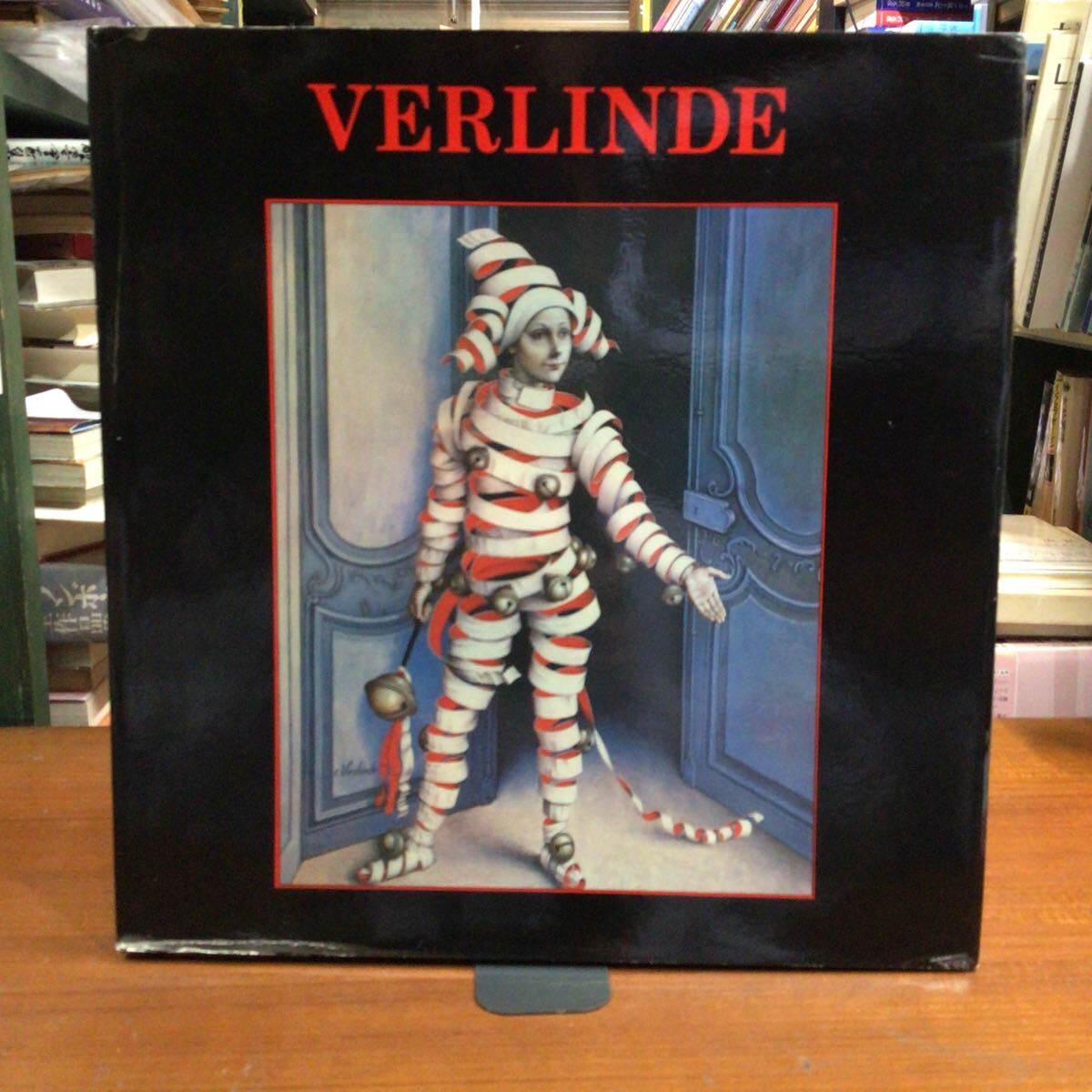 【フランス語】CLAUDE VERLINDE 画集 カバーコート浮き、破れ拍卖