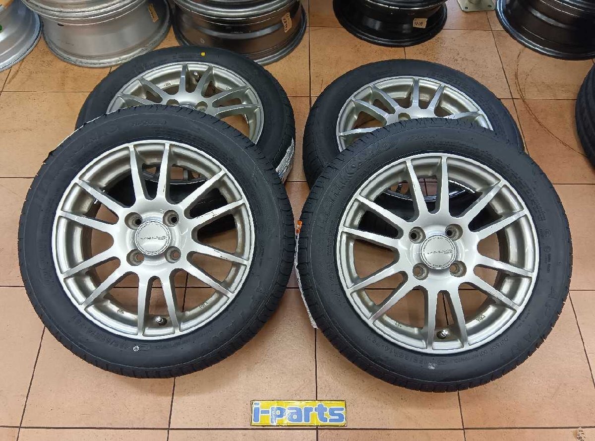 VELVA/新品インポート14インチ4本組4.5J 4H PCD100 N-BOX タント ワゴンR 太田拍卖