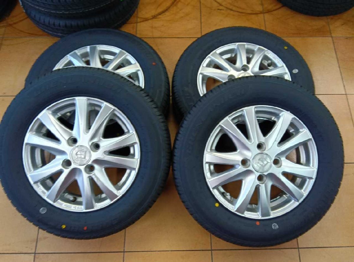 Aphrodite /新品13インチ4本セット 4.5J 4穴 PCD100 145/80/13 太田拍卖