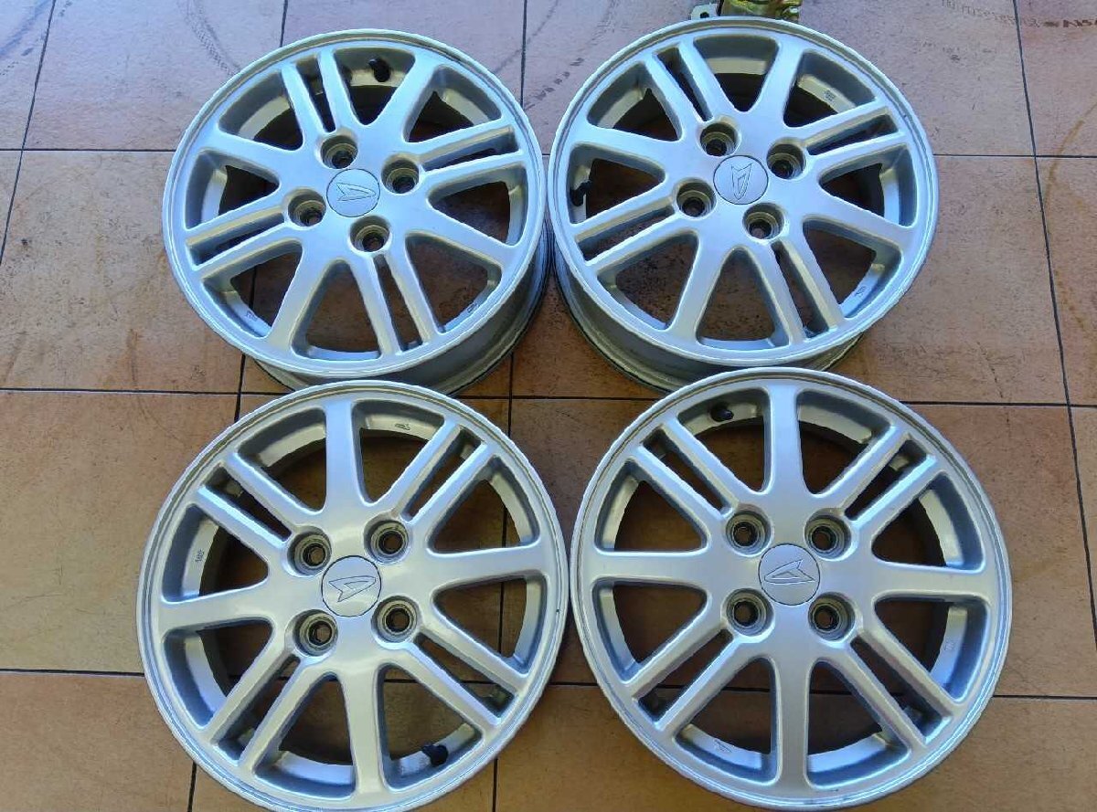タント純正/14インチホイール4本セット ダイハツ 14X4.5J 4穴 PCD100 OFF45 軽自動車 太田拍卖