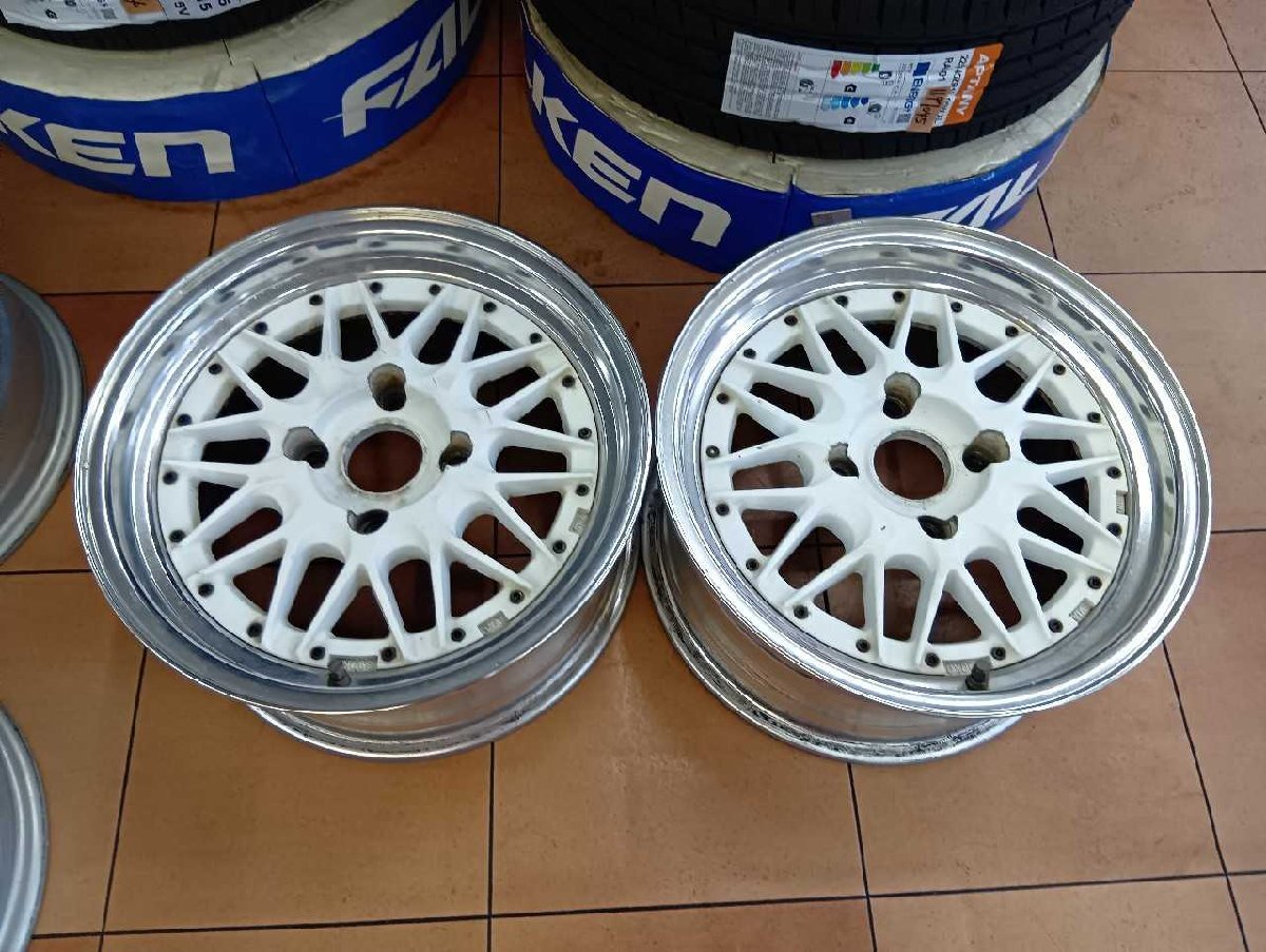 ドリドリメッシュ/15インチホイール2本組 7.5J 4穴 PCD114.3 SSR スピードスター タイプD 太田拍卖