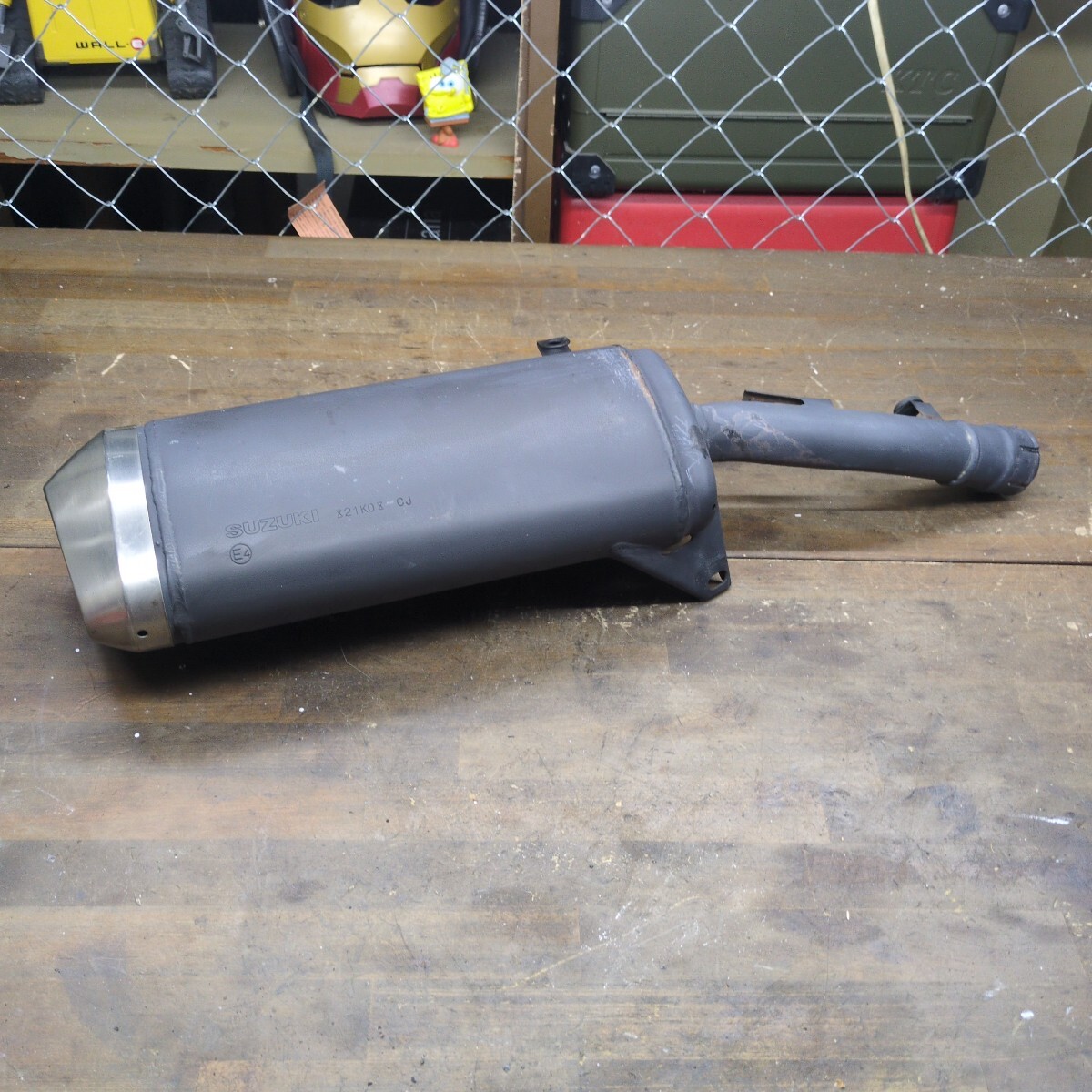 Vストローム250 サイレンサー 21K0 付着物あり拍卖