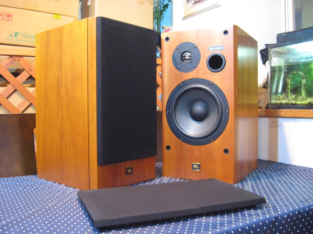 ♪★JBL★A820 Vecchio★新エッジ張替&メンテ済★高音質★シリアル同番ペア★拍卖