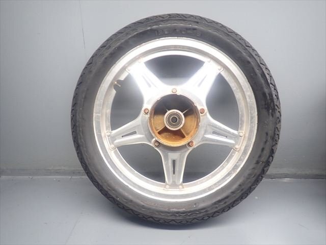ε251009-124 ホンダ CB250N CB400T CB250T ホーク バブ スーパーホーク 純正 リア ホイール コムスター 18×1.85 破損無し!拍卖