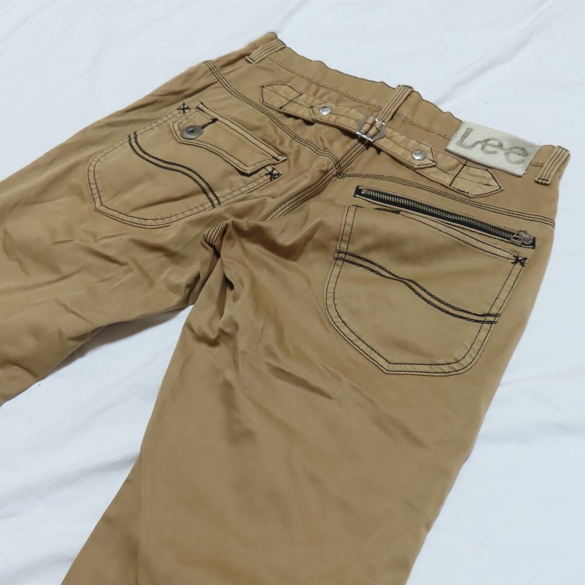 即決 Lee 08422 ストレッチ シンチバック パンツ 30 ウェスト約80cm 拍卖