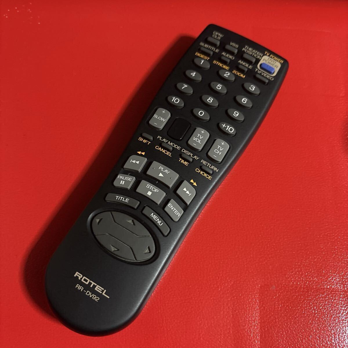 ROTEL/ローテル リモコン RR-DV92 美品 /DVD用リモコン拍卖