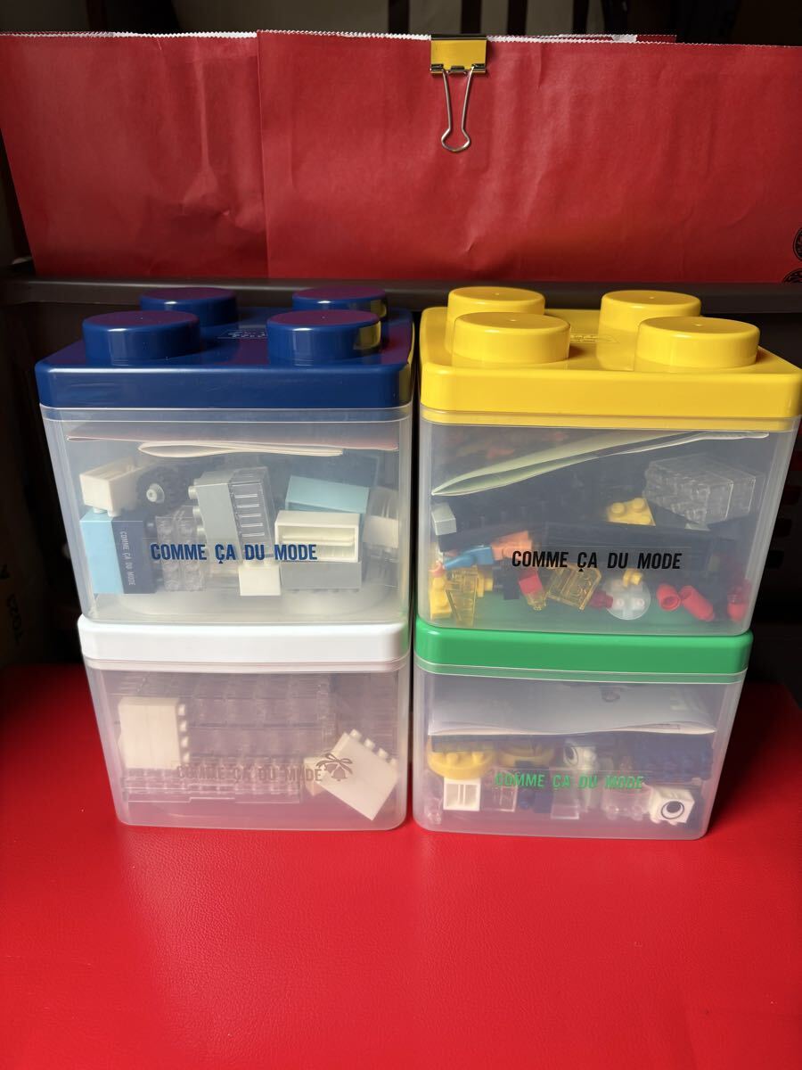 ダイヤブロック コムサデモード 4種類セット 未チェックのジャンク扱い 日本製 まとめて ブロック /検索 LEGO/レゴ拍卖