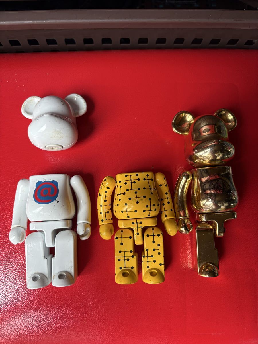 超合金 ベアブリック 3体 現状渡し ジャンク扱い /メディコムトイ バンダイ 拍卖