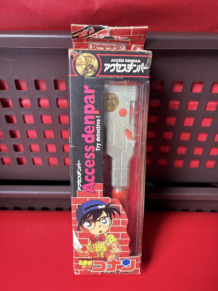 名探偵コナン アクセスデンパー 本体美品 箱擦れ有り 未チェックのジャンク扱い ボールペン バンダイ ジャンク扱い拍卖