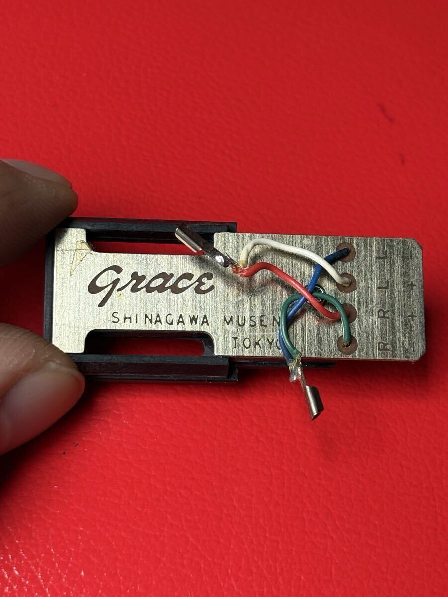 grace/グレース ヘッドシェル? カートリッジ? 型番不明 未チェックのジャンク扱い トーンアーム用 品川無線 /検索 G-704/G-714 用?②拍卖