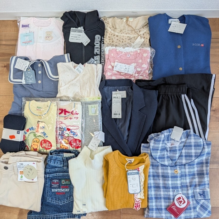 ハンパ処分★ベビー〜ジュニア★子供服いろいろまとめて★B品含む拍卖