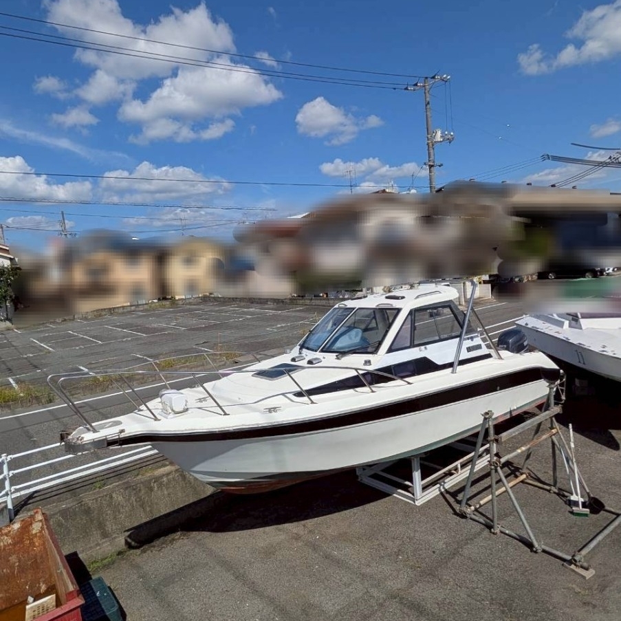 【YAMAHA ヤマハ FR24 】プレジャーボート 船外機 4スト115馬力 バッテリー新品 素敵なボートライフに拍卖