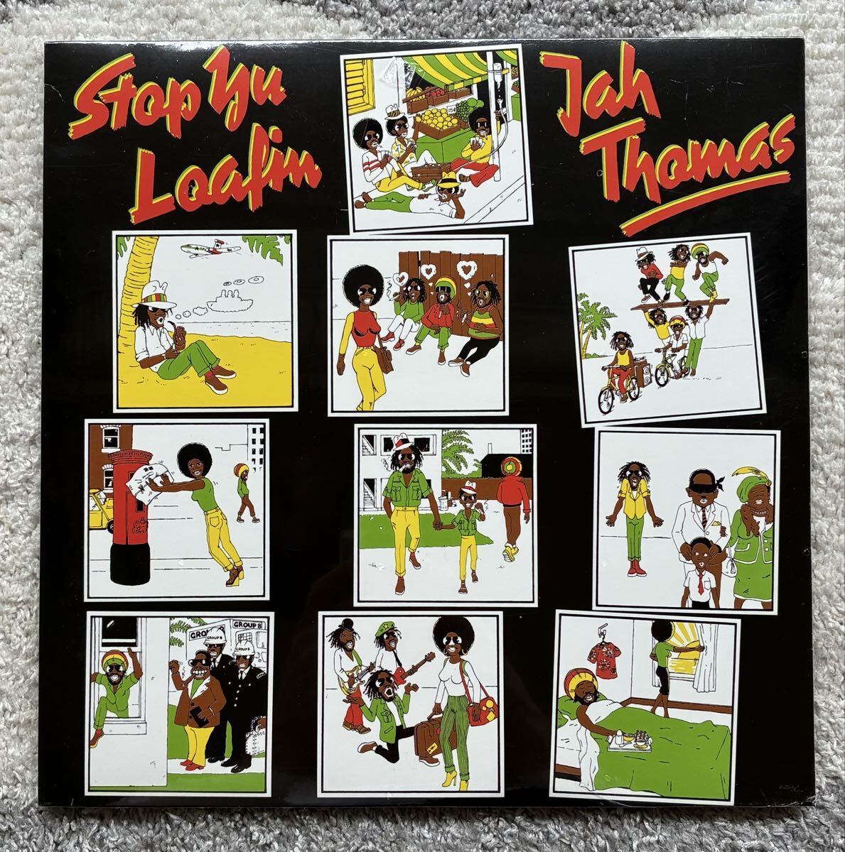 Jah Thomas / Stop Yu Loafin ◎ 再発盤 / 未開封 / Greensleeves Records拍卖