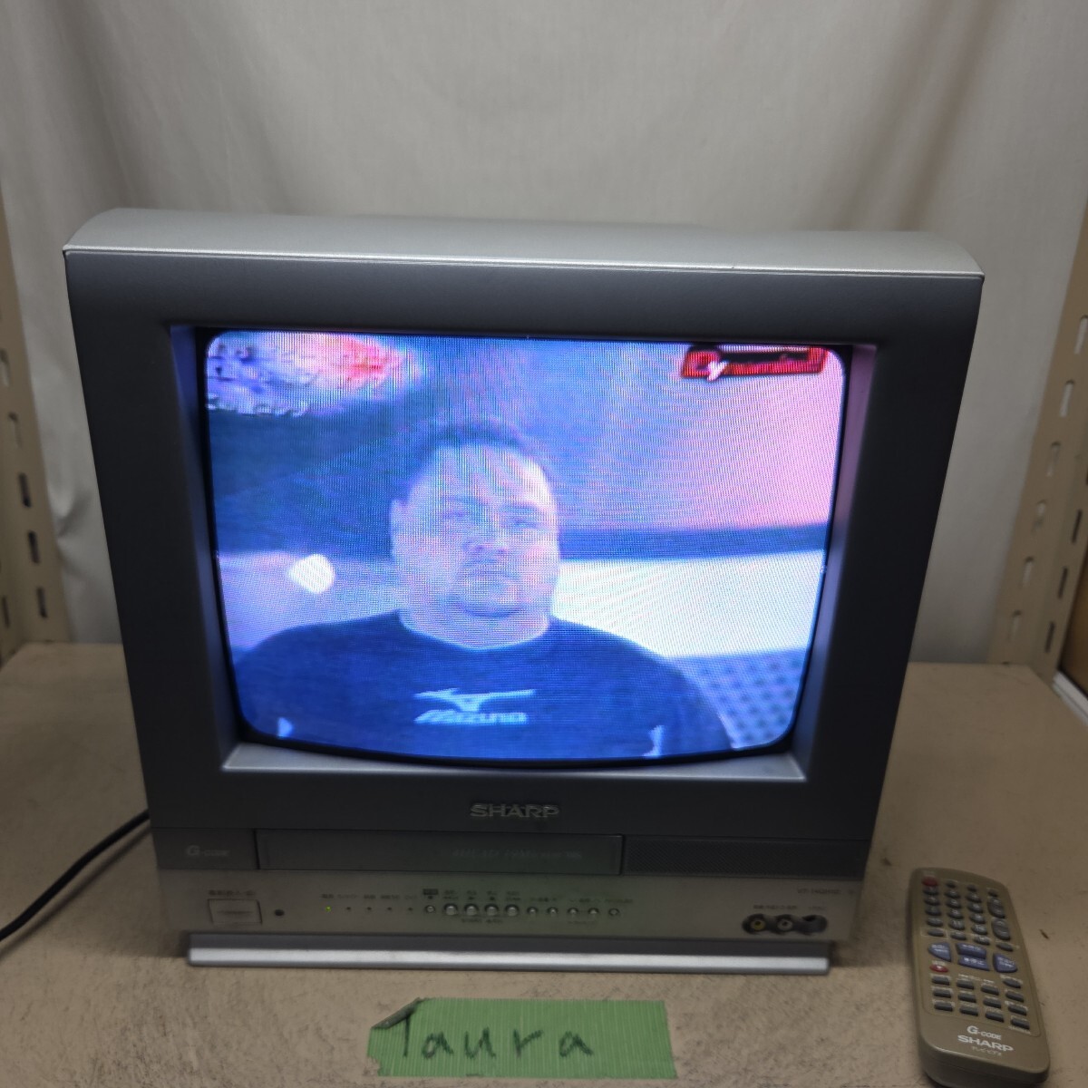 ブラウン管テレビデオ SHARP VT-14GH10 14型拍卖