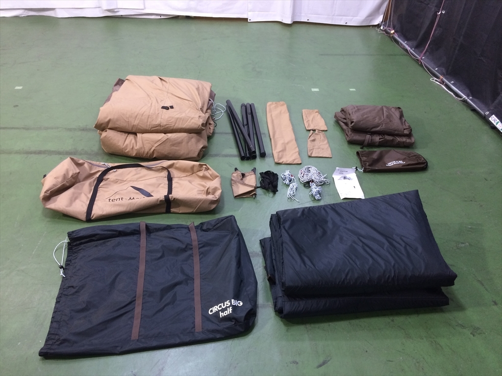 下松)tent-Mark DESINGNS テンマクデザイン サーカスTC BIG インナーマット グランドシート付き ◆★J251005R06B NK05A拍卖