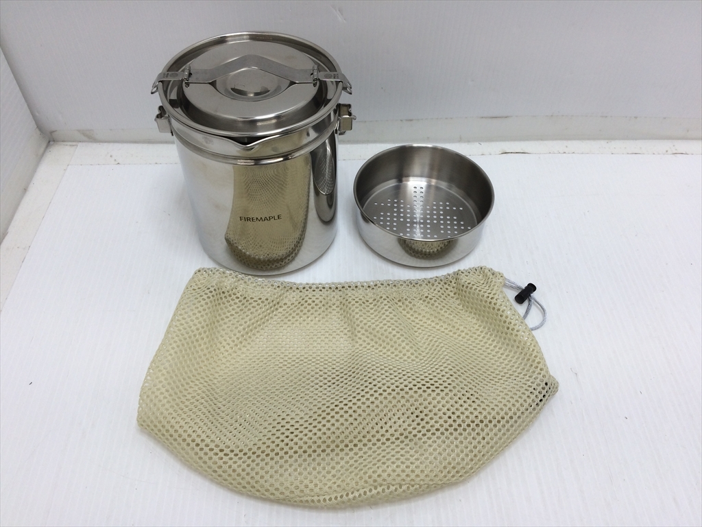 下松)FIRE MAPLE ファイヤーメイプル ANTARCTI アンタークティ ステンレスポット アウトドア キャンプ ◆★J251008R03A NK08A拍卖