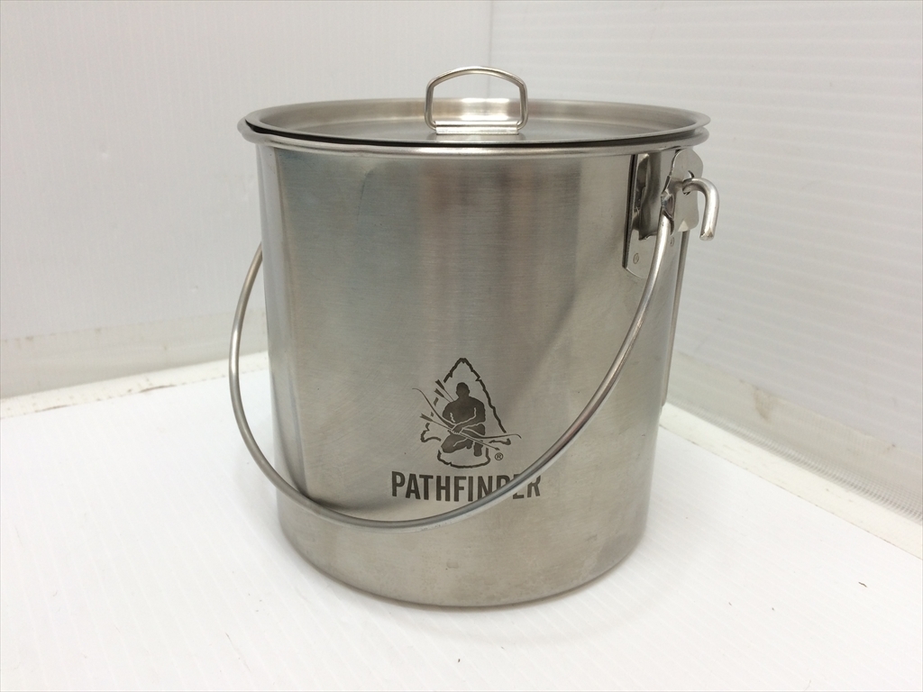 下松)PATHFINDER パスファインダー BUSH POT ブッシュポット リッド付き 1900ml ポット アウトドア ◆★J251015R01A NK15A拍卖