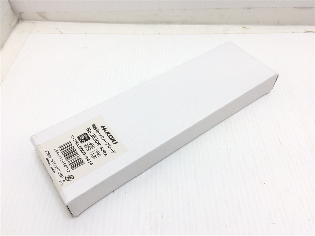 下松)HiKOKI ハイコーキ 湾曲セーバソーブレード NO.253CW 50枚入 ステンレス・鋼管用 未開封品 ◆★K250917R06B NJ17A拍卖