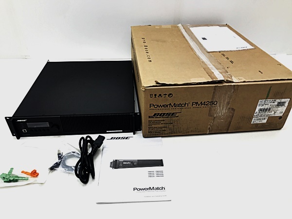 下松)BOSE ボーズ PowerMatch パワーアンプ PM4250N ▼★251015A01B NK15A拍卖