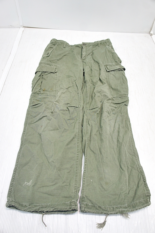 福岡)【お買い得!Sale】ジャンク 米軍実物 ジャングルファティーグパンツ 4th SMALL LONG 現状品 H250330j6 NC30C拍卖
