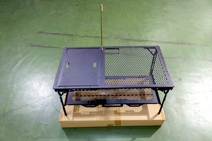 下松)DVERG × NATURE TONES DVERG HABIT TABLE COMPACT ハビットテーブル コンパクト HBT-DV-BC+OUH ※J240706B04B MG06B拍卖