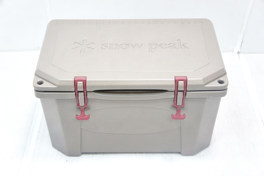 福岡)snow peak スノーピーク GRIZZLY 40 ハードロッククーラー 40QT 容量38L クーラーボックス F250807j1 NH07C拍卖