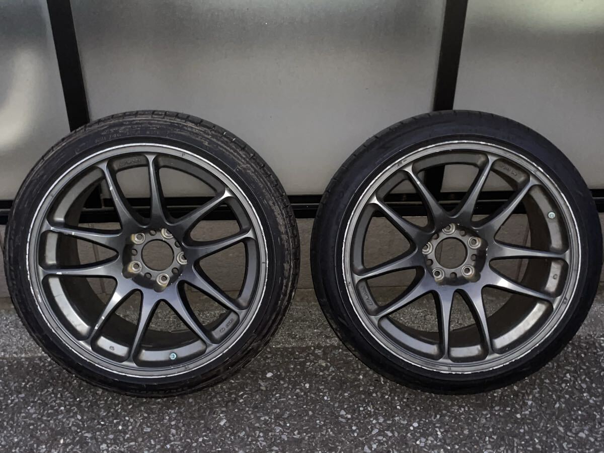 廃盤 work crkai 18インチ 9.5J+20 jzx100 jzx110 jzx90 s13 s14 s15 ドリケツ 拍卖