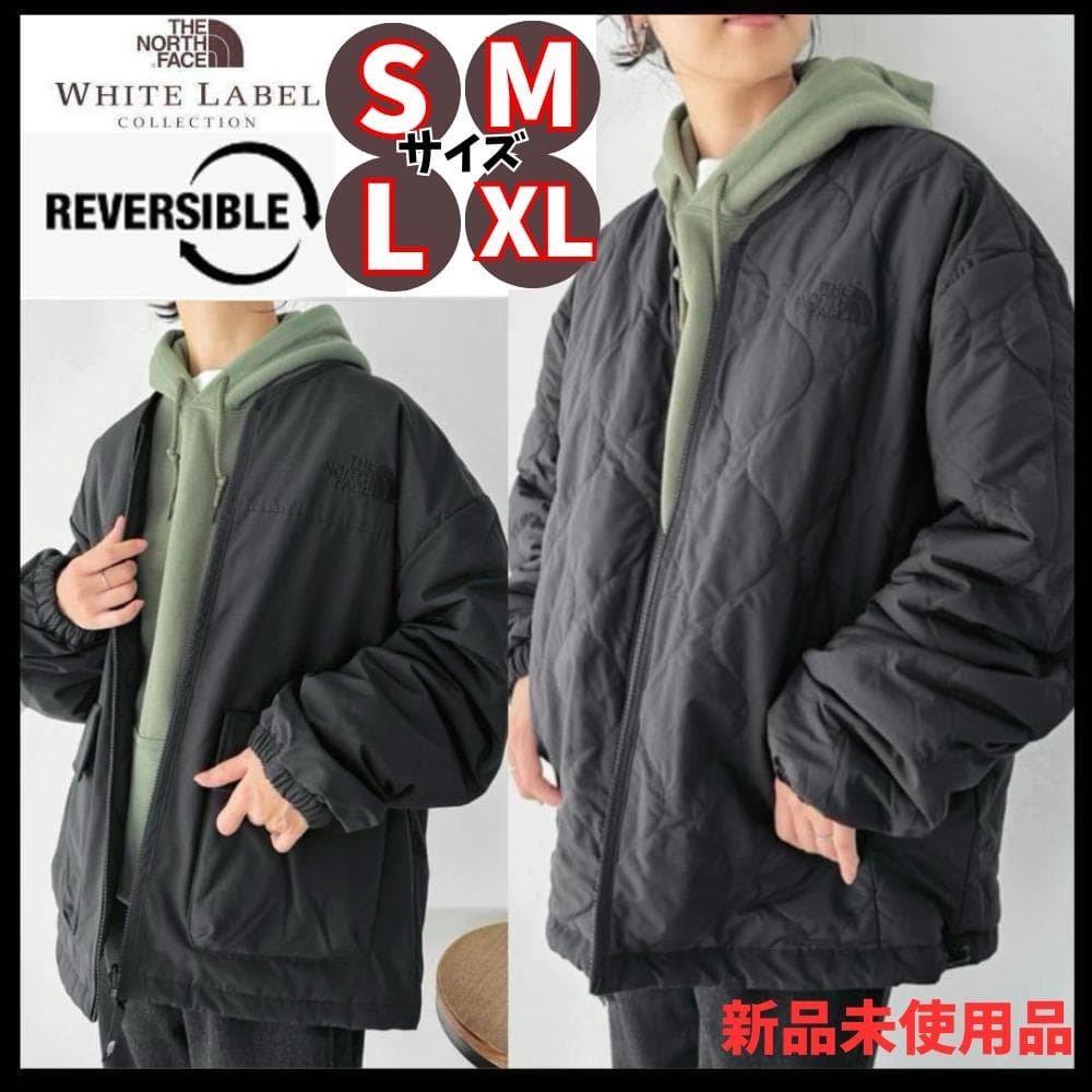 韓国ノースフェイス 黒 リバーシブル ブルゾン S M L XL ジャケット拍卖