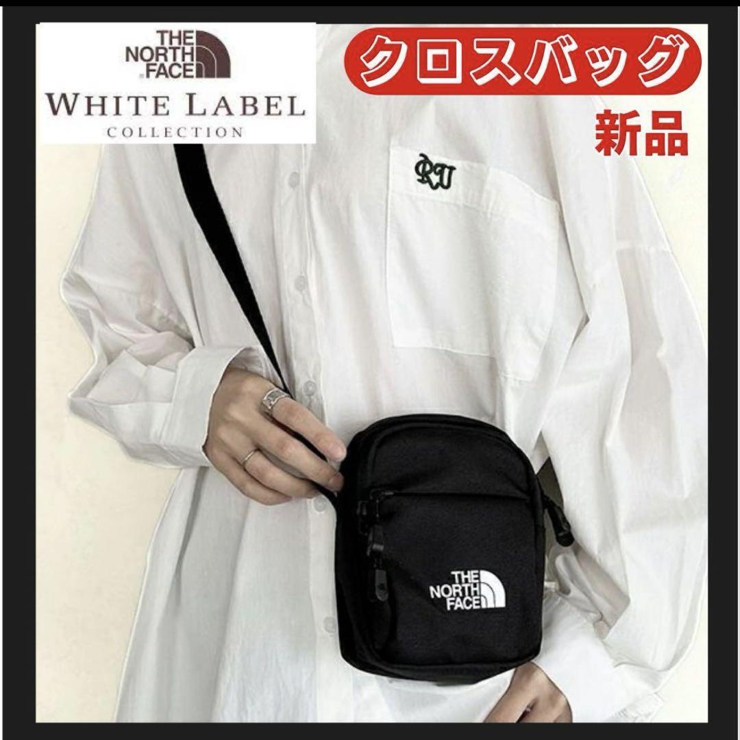韓国限定 ノースフェイス スタンダードクロス バッグ 黒 ブラック ショルダー拍卖