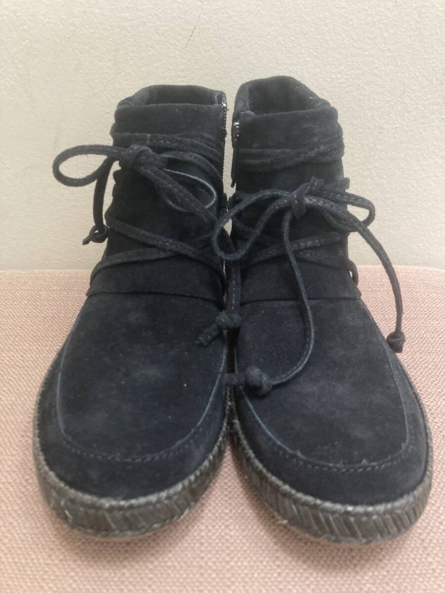 新品☆UGG 22.5cm サイズ5.5 バックスキン レザー レディース ショートブーツ 未使用拍卖